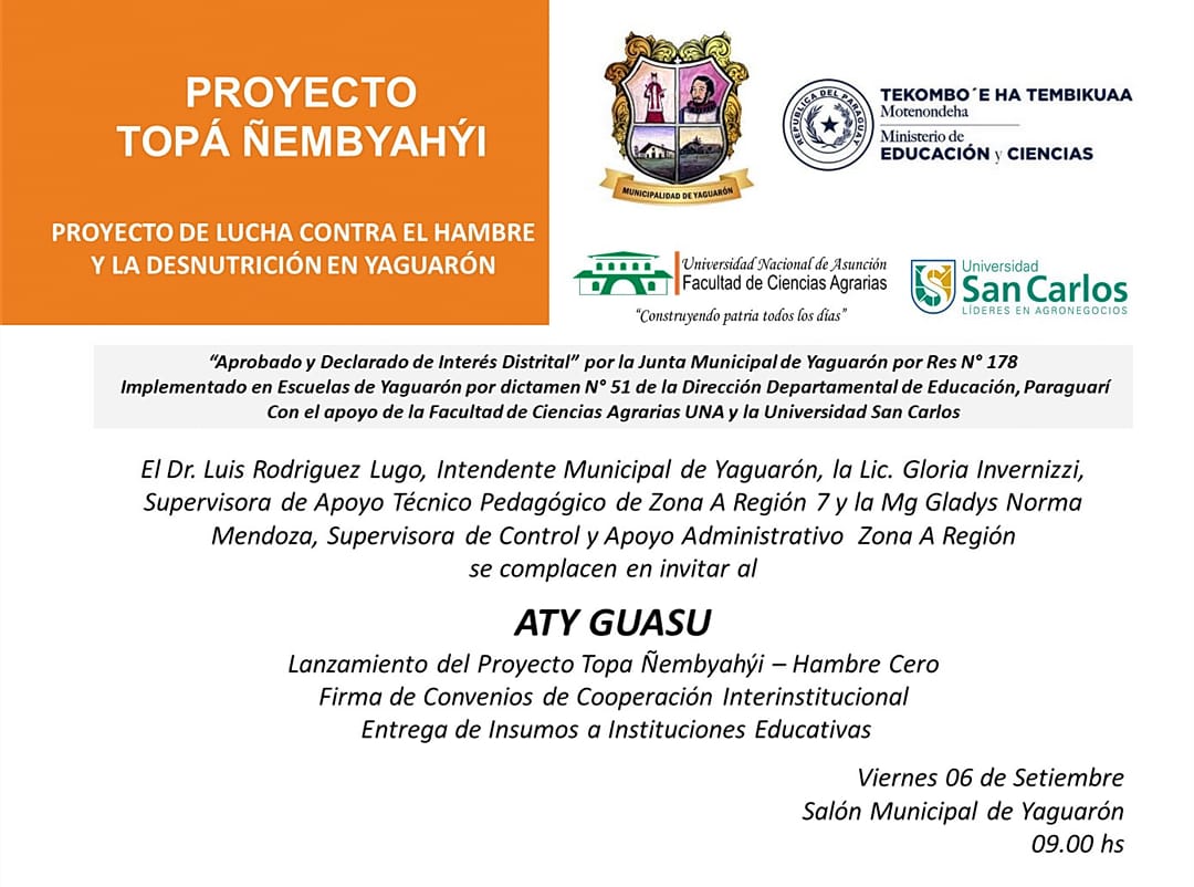 "Proyecto Topa Ñembyahyi"