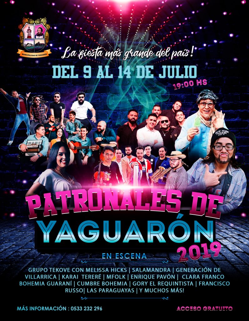 Patronales de Yaguarón 2019